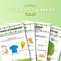 Taal posters - Compleet pakket