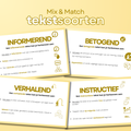 Tekstsoorten - Mix & Match