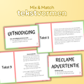 Tekstvormen - Mix & Match