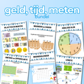 Rekenposters - Geld, tijd, meten