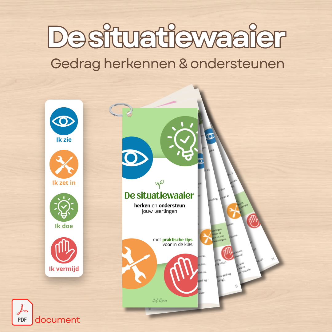 Situatiewaaier | Gedrag herkennen & ondersteunen