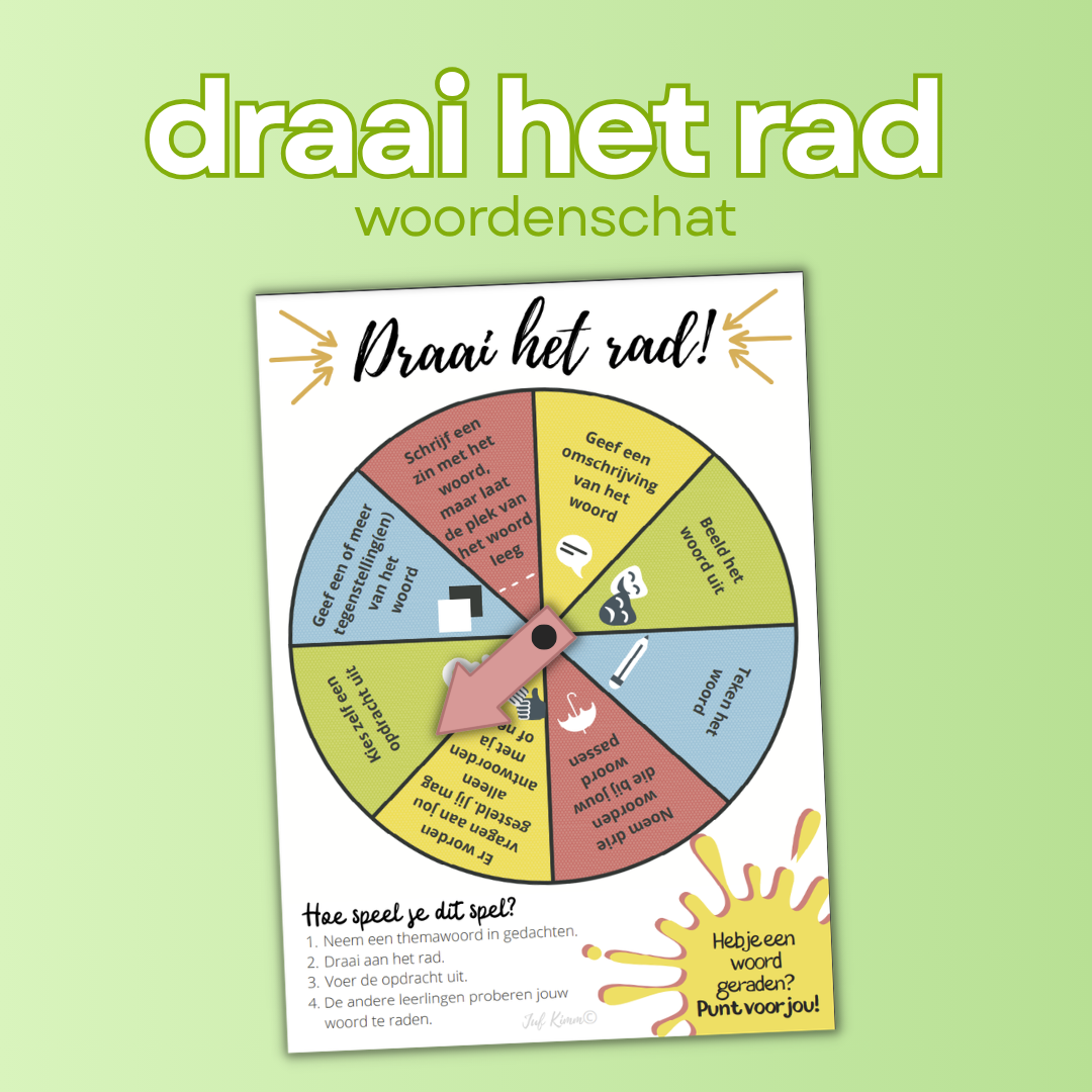 Woordenschat - Draai het rad